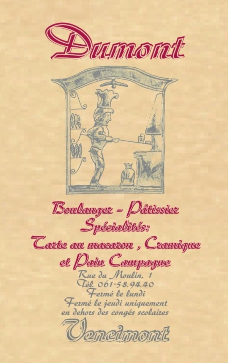 Boulangerie Dumont Vencimont